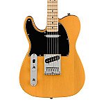 Squier Affinity Telecaster Maple FB, Left Handed Electric guitar Butterscotch Blonde