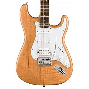 Squier FSR Affinity Stratocaster HSS Electric Guitar, Laurel FB, Natural