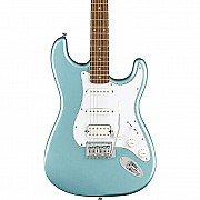 Squier FSR Affinity Stratocaster HSS Electric Guitar, Laurel FB, Ice Blue Metallic