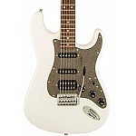 Squier FSR Affinity Stratocaster HSS Electric Guitar, Laurel FB, Olympic White