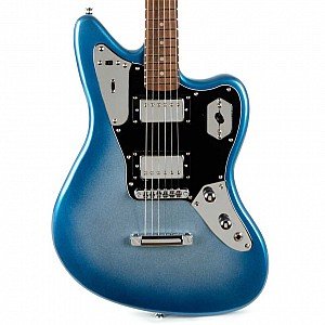 Squier Contemporary Jaguar HH Electric Guitar Laurel FB, Sky Burst Metallic