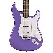 Squier Sonic Stratocaster Electric Guitar w/White Pickguard, Laurel FB, Ultraviolet