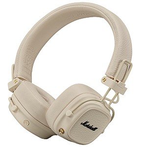 Marshall Major V On Ear Wireless Bluetooth Headphones, Cream