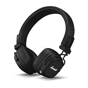 Marshall Major V On Ear Wireless Bluetooth Headphones, Black