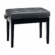 Roland BNC 21PE Wooden Piano Bench, Polished Ebony