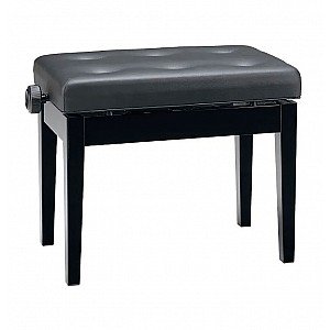 Roland BNC 21PE Wooden Piano Bench, Polished Ebony