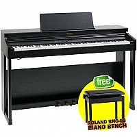 Roland RP701 Digital Piano with Roland BNC 05 Piano Bench