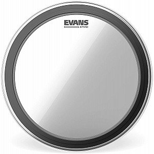 Evans BD24EMAD Clear 24 Inch Bass Drum Head