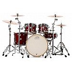 DW Design 6pc Drum Kit, Cherry Stain 