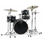 DW Design Mini Pro 18" 4pc Drum kit, Black Satin