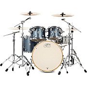DW Design 5 Piece Drum Set, Blue Slate
