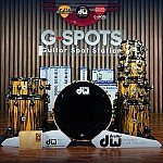 DW Collector's 7 Piece Drum Kit Exotic Series, Ebony Ivory with Hardware 9000