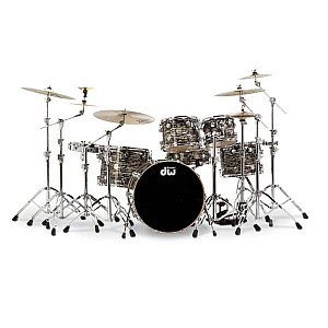 DW Collector s 7 Piece Drum kit, Black Oyster FinishPly