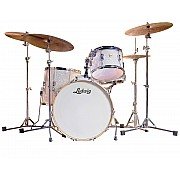 Ludwig Continental Club LCLUB20WMDIR 20" White Marine Pearl 4 Piece Drum Kit