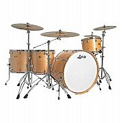 Ludwig Continental 26 LCO5064NDIR Natural Maple 4 Piece Drum Kit with Throne