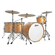 Ludwig Continental 26 LCO5064NDIR Natural Maple 4 Piece Drum Set with Throne