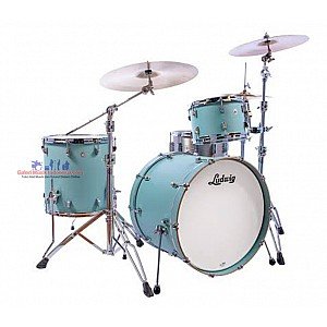 Ludwig NeuSonic L26225TX-3R 6-piece Drum Shell Pack (Skyline Blue)