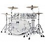 PDP Concept Acrylic 7 Piece Drum Set Clear with Chrome Hardware