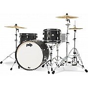 PDP Concept Maple PDCC2213EE Classic 4 Piece Drum Set with 22 inch Kick, Ebony Stain