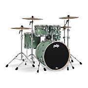 PDP Concept Maple PDCM2215SF Satin Seafoam Covering 5 Piece Drum Kit