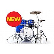 Pearl Crystal Beat 6 Piece Drum Set Ultra Clear