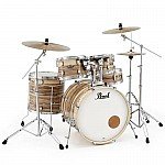 Pearl Decade Maple DMP 925S/C 889 with HWP834 Hardware Set 5 Piece Drumset, Gloss Exotic Maple