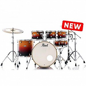 Pearl Decade Maple DMP 927 SP/C Shell Pack 7pc, Ember Dawn (Limited Edition)