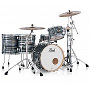 Pearl Masters Maple Pure 6 Piece Drum Set, Black Oyster Swirl