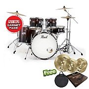 Pearl Roadshow RS525SB/C 5-Piece Drum Set + Cymbals Pearl BRD 1