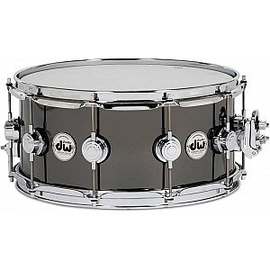 DW Collector s DRVB0814SVC 14"x8" with 1mm Black Nickel Over Brass Snare Drum