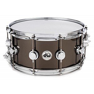 DW Collector s DRVB6514SVC 14"x6.5" with 1mm Black Nickel Over Brass Snare Drum