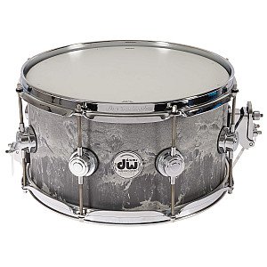 DW Collector s DRVC0713SVC 7"x13" Concrete with Satin Chrome 5mm Snare Drum