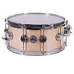 DW Collector's Satin Oil 14"x 6" Natural Maple Snare Drum