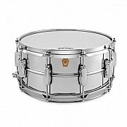 Ludwig Supraphonic LB402B 6.5"x14" Chrome Plated Brass Shell Snare Drum 