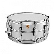 Ludwig Brass Chrome LB402B 6"x14" Snare Drum 