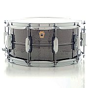 Ludwig Black Beauty LB417K 6.5"x14" Hammered Brass Imperial Lug Snare Drum 