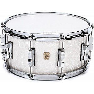 Ludwig Classic Maple LS403XXOP 6.5″x14", White Marine Pearl Snare Drum