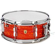 Ludwig Legacy Mahogany Jazz Fest 5.5"x14" Snare Drum, Mod Orange