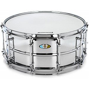 Ludwig Supralite LU6514SL 6.5"x14" Steel Snare Drum