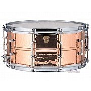 Ludwig LC662K Copperphonic Snare Drum - 6.5" x 14" Hammered Imperial Lugs