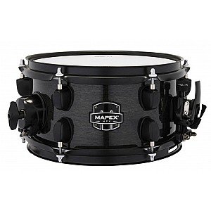 Mapex MPX MPNMP0550BMB Transparent Midnight Black 10x5.5 inch Snare Drum