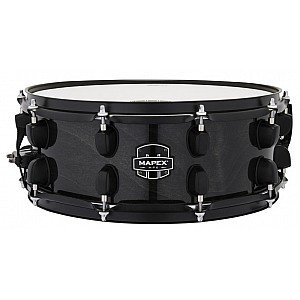 Mapex MPX MPNMP4550BMB Transparent Midnight Black 14x5.5 inch Snare Drum