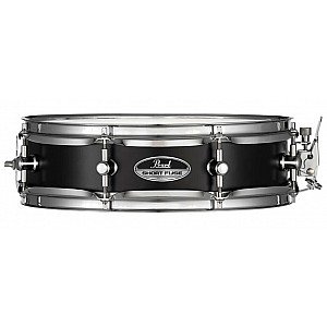 Pearl Short Fuse Piccolo Snare Drum 3.5x13 inch, Black Steel