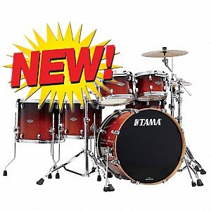 Tama Starclassic Performer MBS52RZS DCF Ltd 6 pieces Drum Kit, Dark Cherry Fade