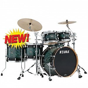 Tama Starclassic Performer MBS52RZS MSL Ltd 6 pieces Drum Kit, Molten Steel Blue Burst