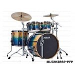 Tama Superstar Hyperdrive ML52HZBSP PFP Limited 5-Piece Drum Kit, Sapphire Fade Lacebark Pine