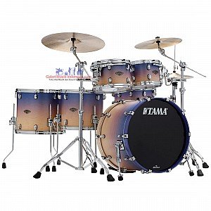 Tama Starclassic Walnut/Birch WBS52RZS SAF 6 Piece Drum kit, Purple Atmosphere Fade