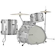 Vox Telstar Oval 18 Inch Silver Kroko Drumset