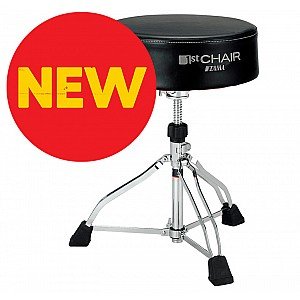 Tama HT830 1st Chair Round Rider XL Trio Drum Throne, Black