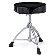 Mapex T865 Saddle Top Double Braced Drum Throne, Black Cloth